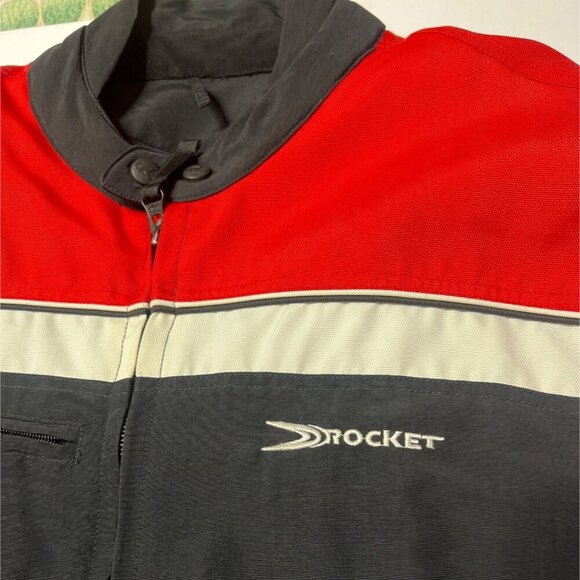 Joe Rocket Ballistic Series Jacket  Mens Red Black Motorcycle Jacket Size 2XL - Picture 5 of 16